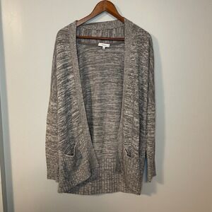 Aritzia Talula Open Drape Cardigan With Pockets Size M‎ Cashmere Angora Blend
